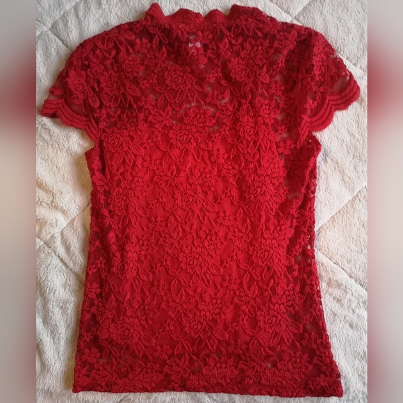 Revamped lace top. Size XS. - Picture 5 of 8